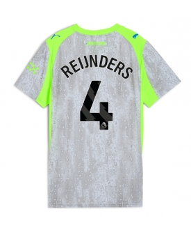 Billige Fotballdrakt Manchester City Tijjani Reijnders #4 Replika Tredjedrakt Dame 2025-26 Kortermet Billige Fotballdrakt Manchester City Tijjani Reijnders #4 Replika Tredjedrakt Dame 2025-26 Kortermet